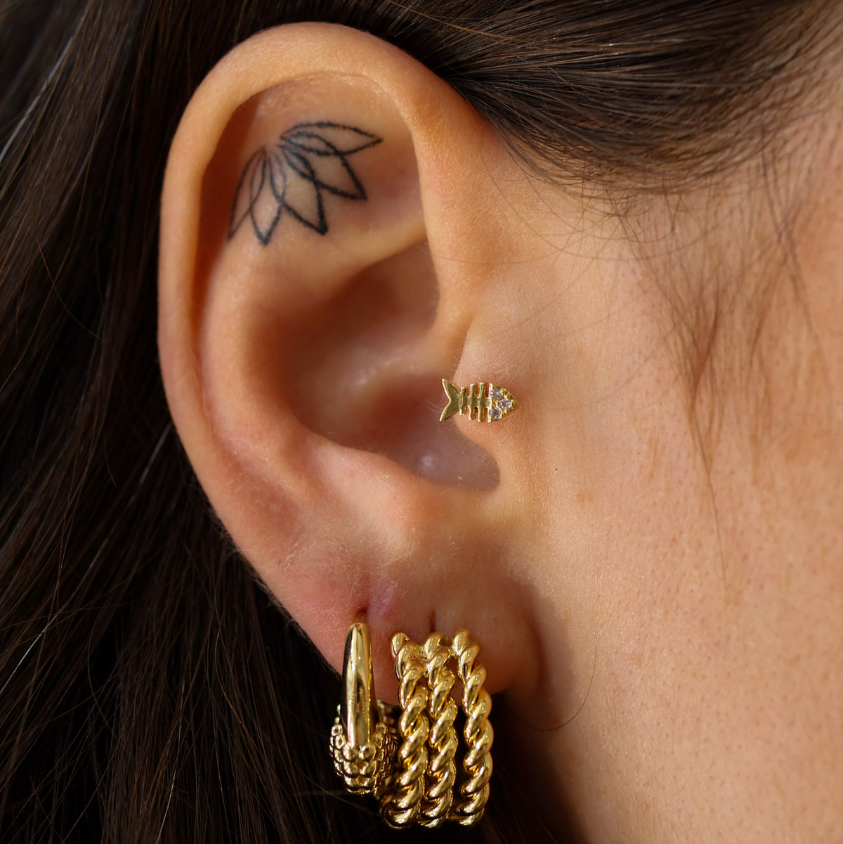 TRAGUS PIERCING BALIK